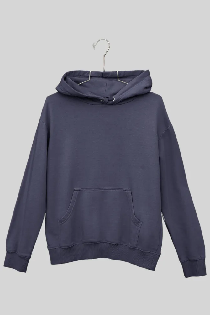 Navy Blue Oversized Hoodie for women