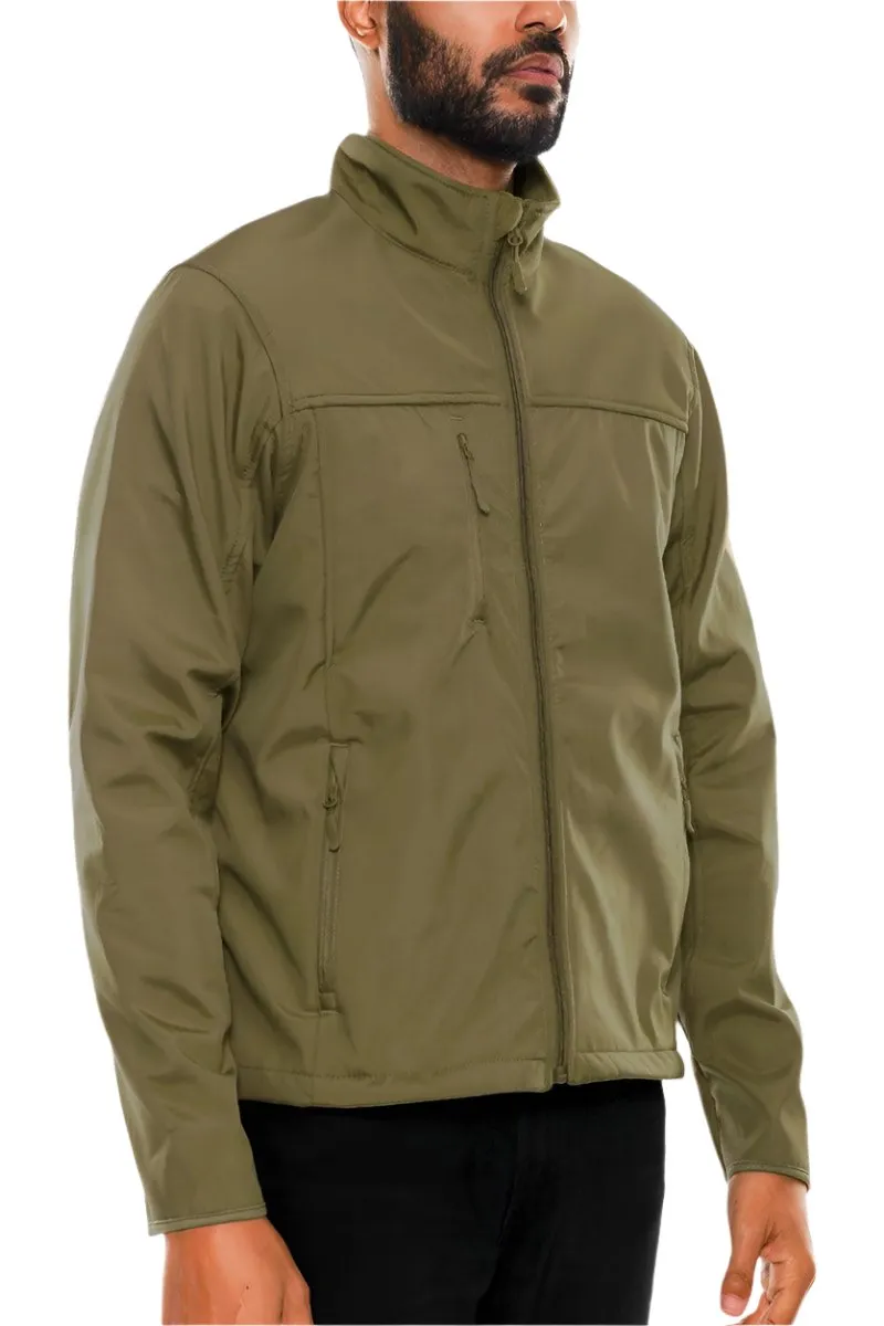 Olive Green Storm Windbreaker Jacket