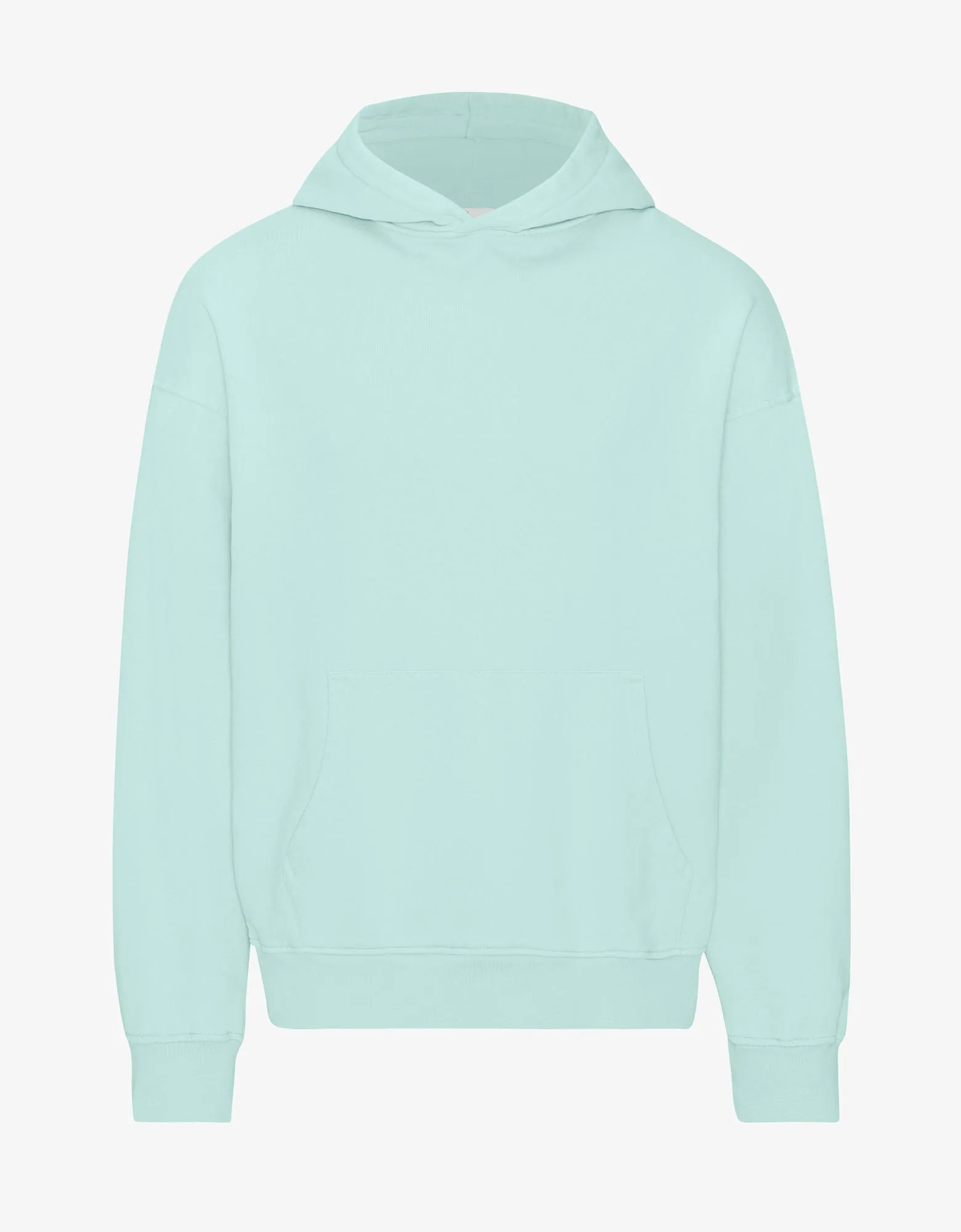 Organic Oversized Hood - Light Aqua