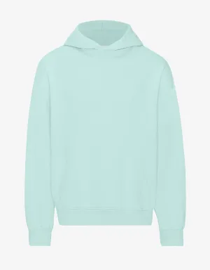 Organic Oversized Hood - Light Aqua