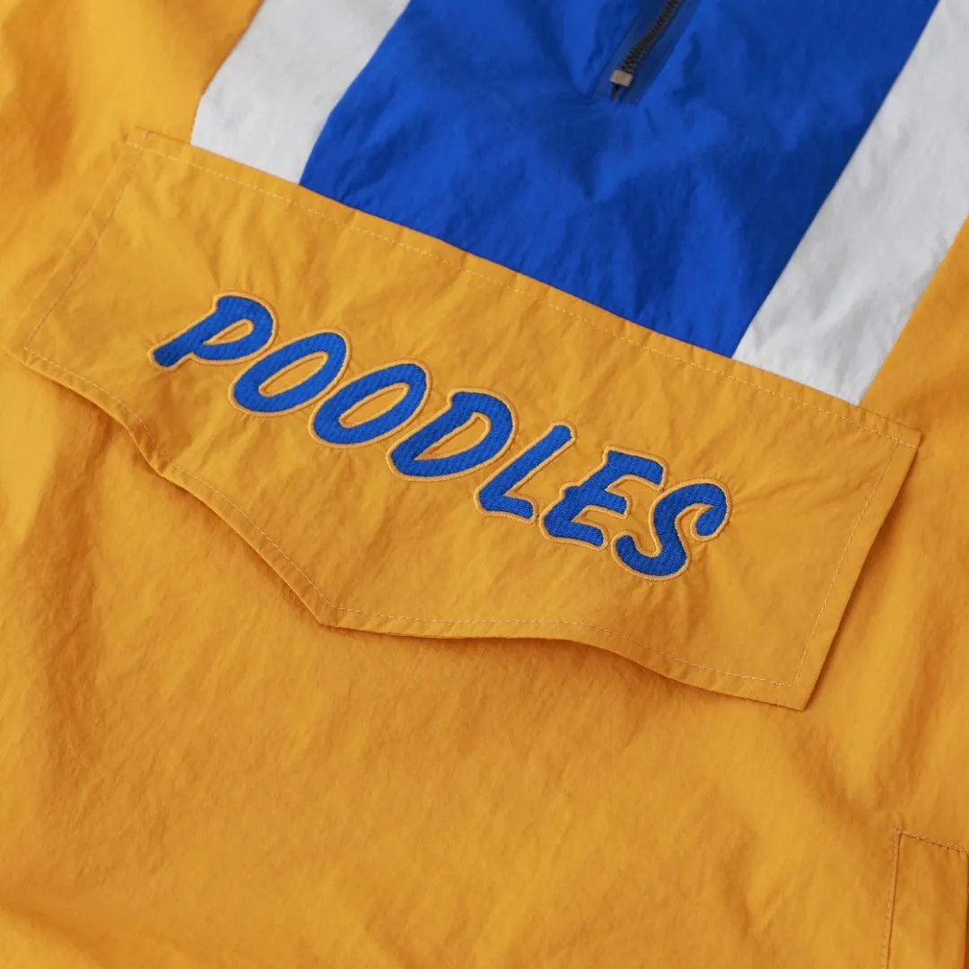 Poodles Half Zip Windbreaker Jacket Read Description