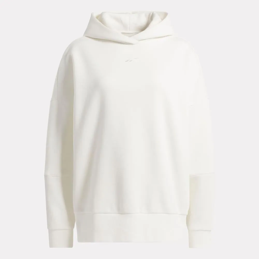 Reebok Apparel Women Lux Oversized Hoodie CHALK