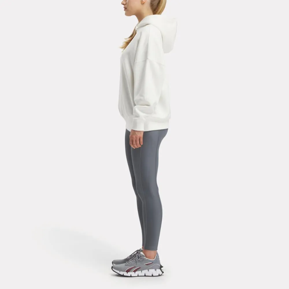 Reebok Apparel Women Lux Oversized Hoodie CHALK