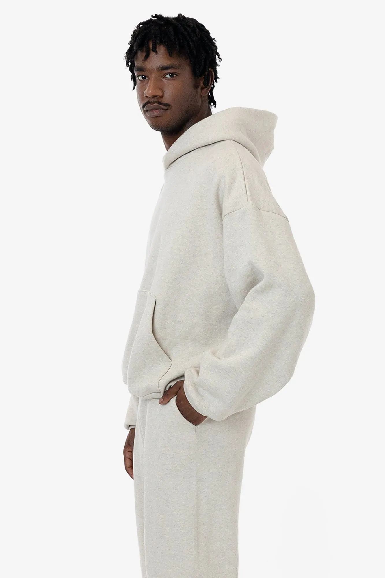 SF1049 Mix - 10oz. Fleece Wide Hoodie