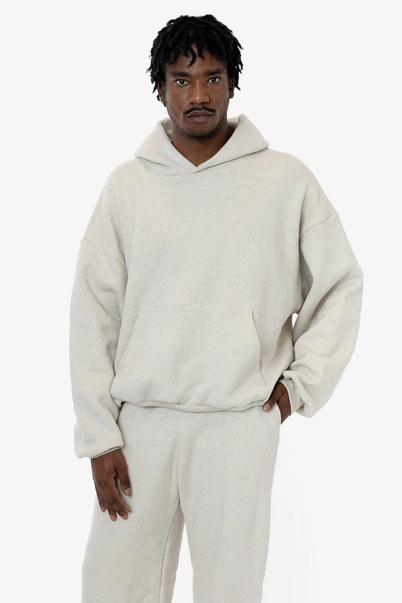 SF1049 Mix - 10oz. Fleece Wide Hoodie