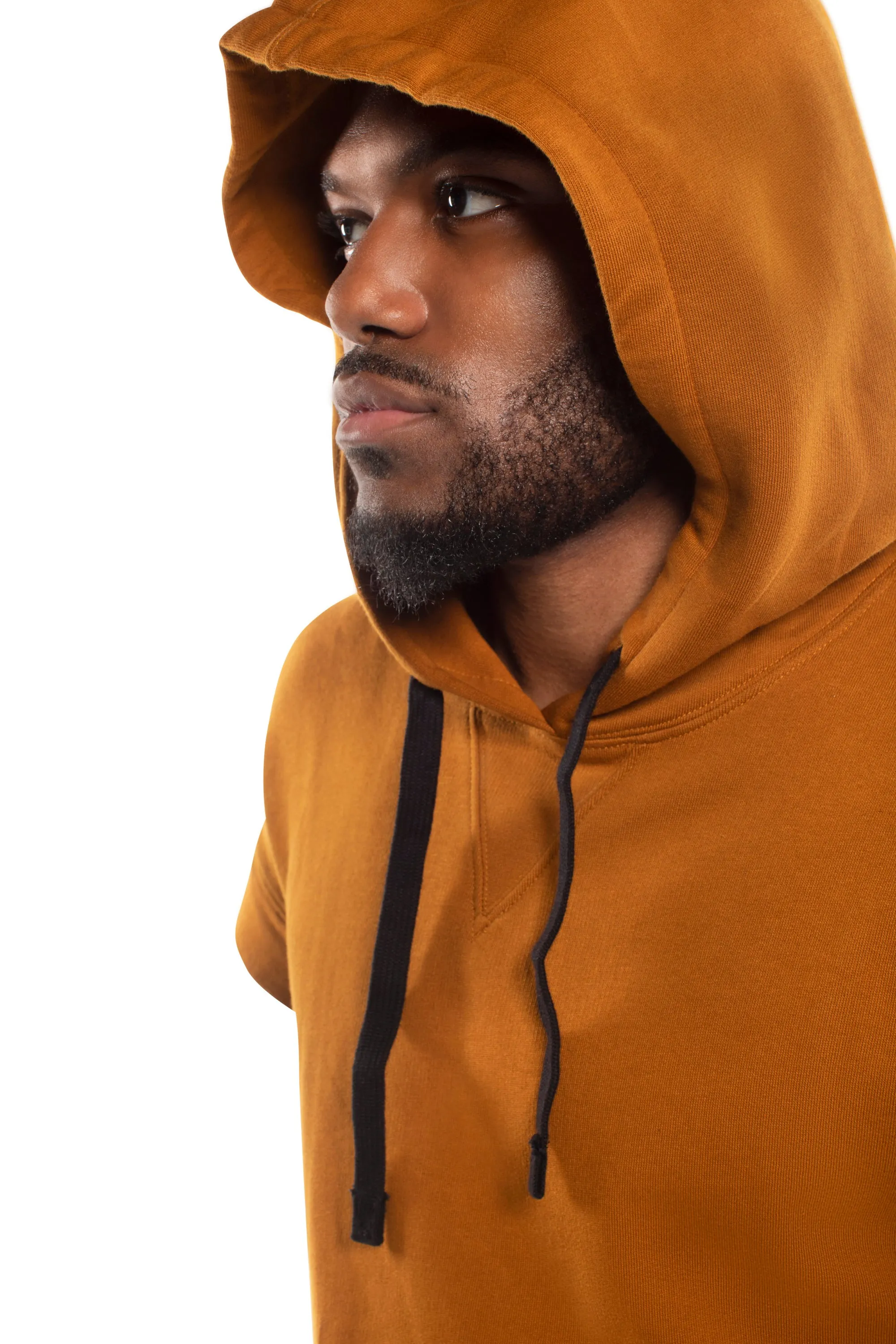 Short Sleeve Hoodie (Copper)