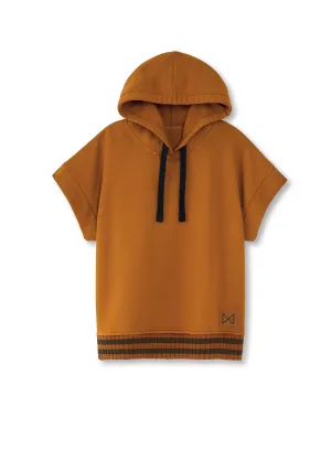 Short Sleeve Hoodie (Copper)