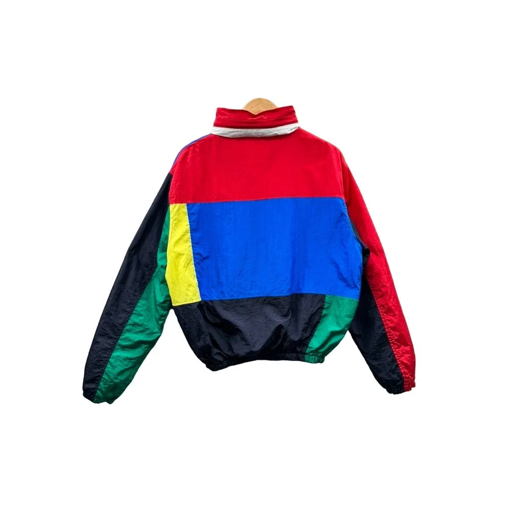 Smoke Rise NY C State Multicolor Lightweight Windbreaker