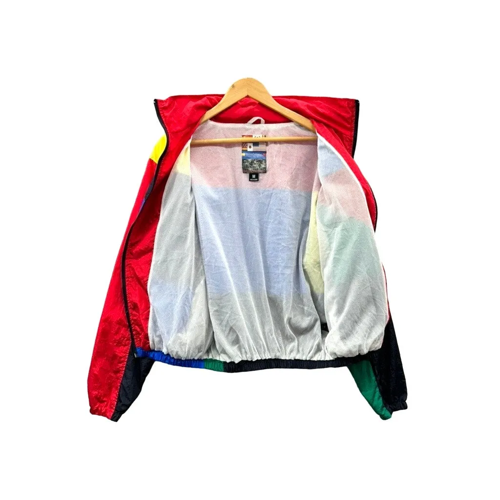 Smoke Rise NY C State Multicolor Lightweight Windbreaker