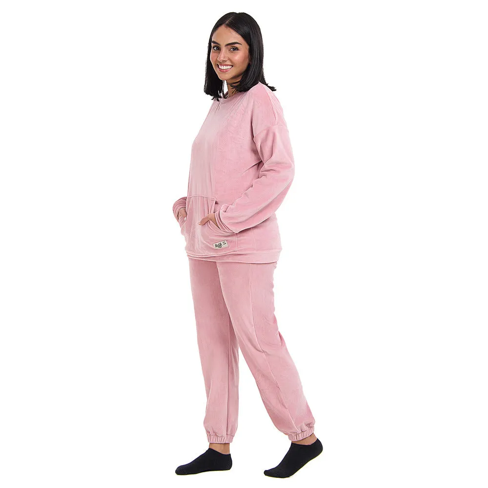 Snuggs women winter pajama Cashmere Set