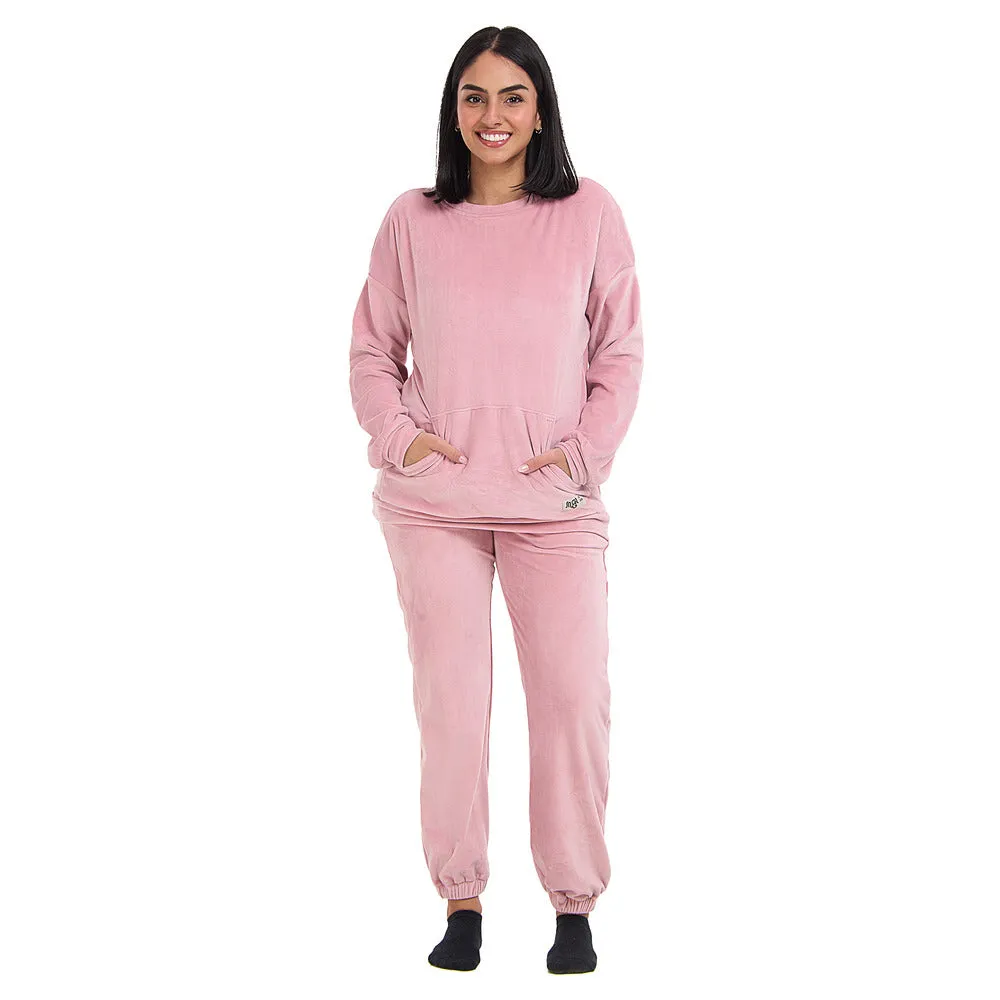 Snuggs women winter pajama Cashmere Set