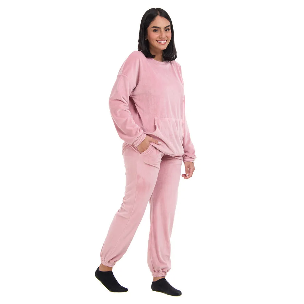 Snuggs women winter pajama Cashmere Set