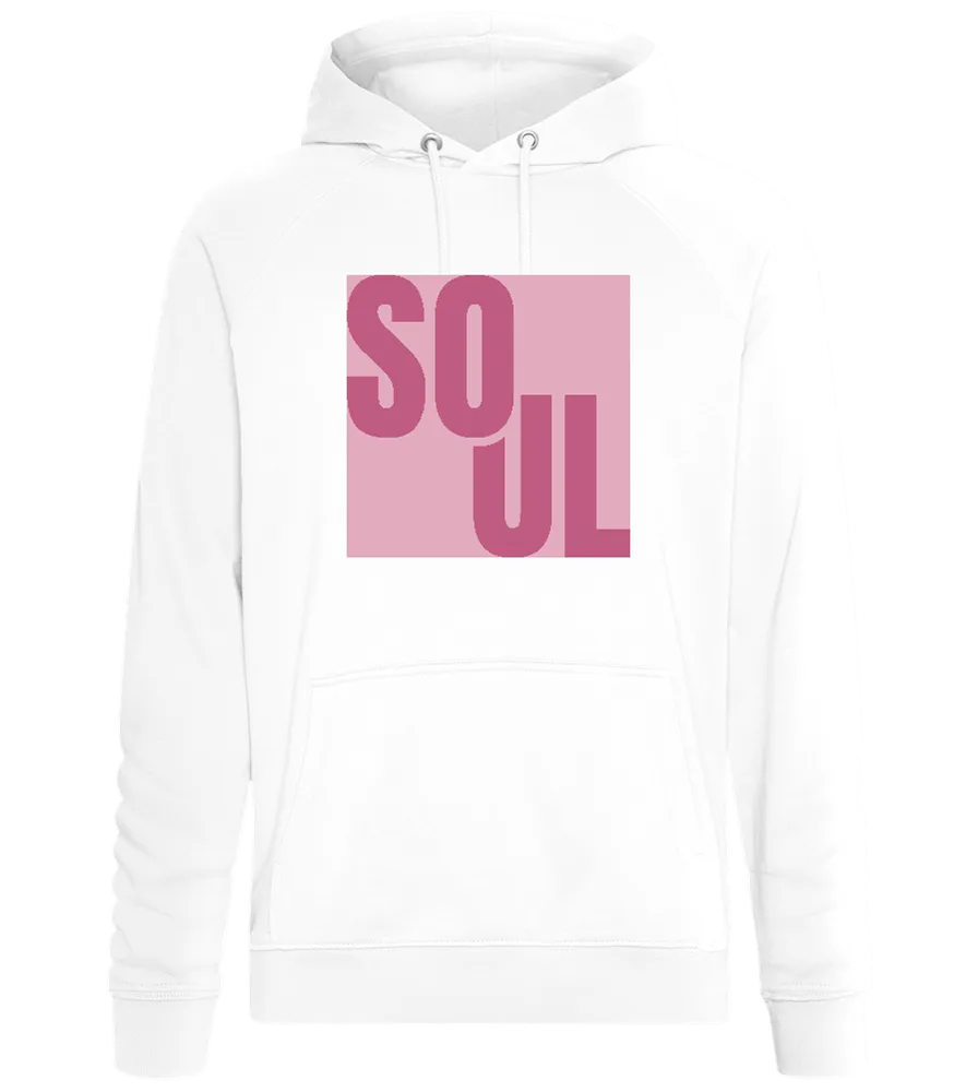 Soul Text Design - Comfort unisex hoodie