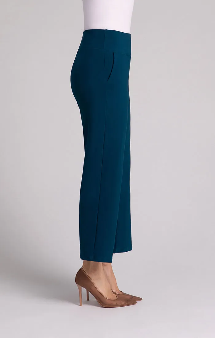 Sympli Straight Leg Pant Ankle - Atlantis