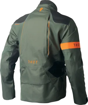 THOR Range Jacket - Army Green/Orange - Medium 2920-0727