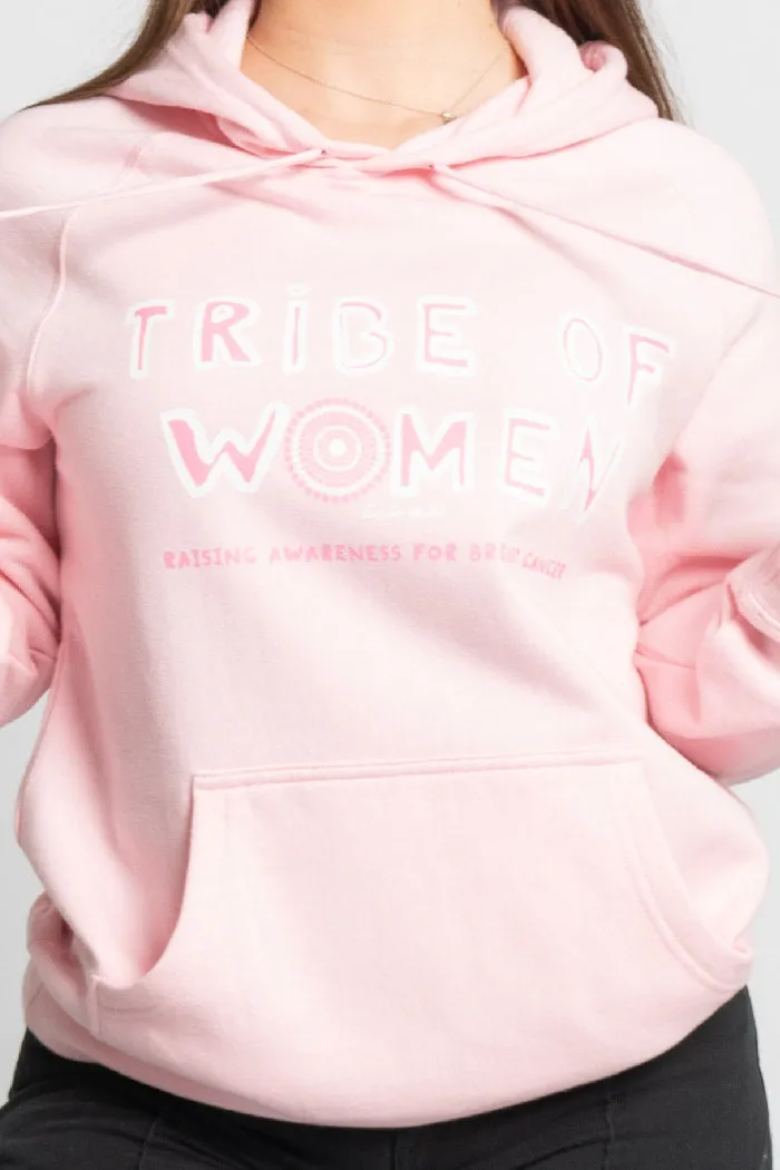 Tribe Of Women Type Pink Cotton Blend Women's Hoodie