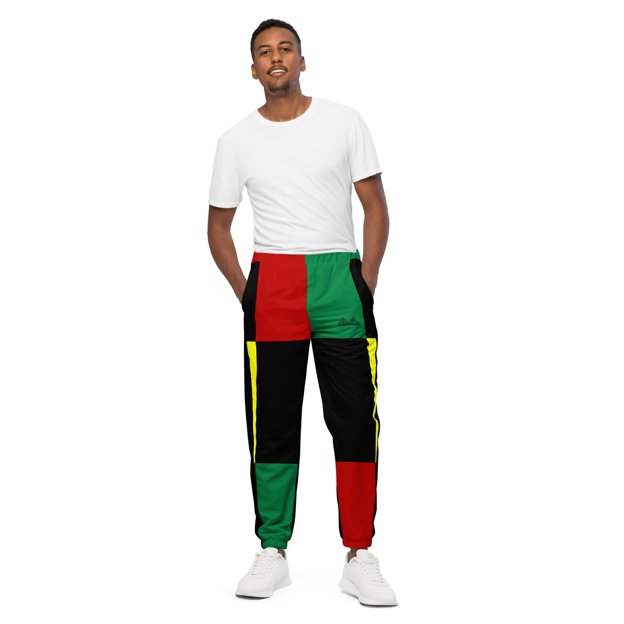 Unisex Windbreaker Pants Black History