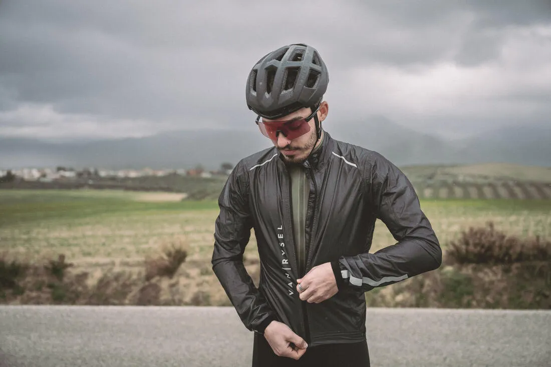 Van Rysel Racer Men's Rainproof Cycling Jacket - Ultra-light