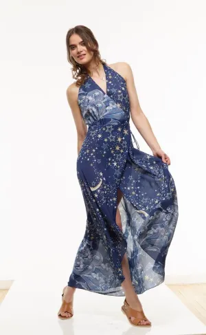 Vanessa Maxi Dress Star Print by Vaute Couture