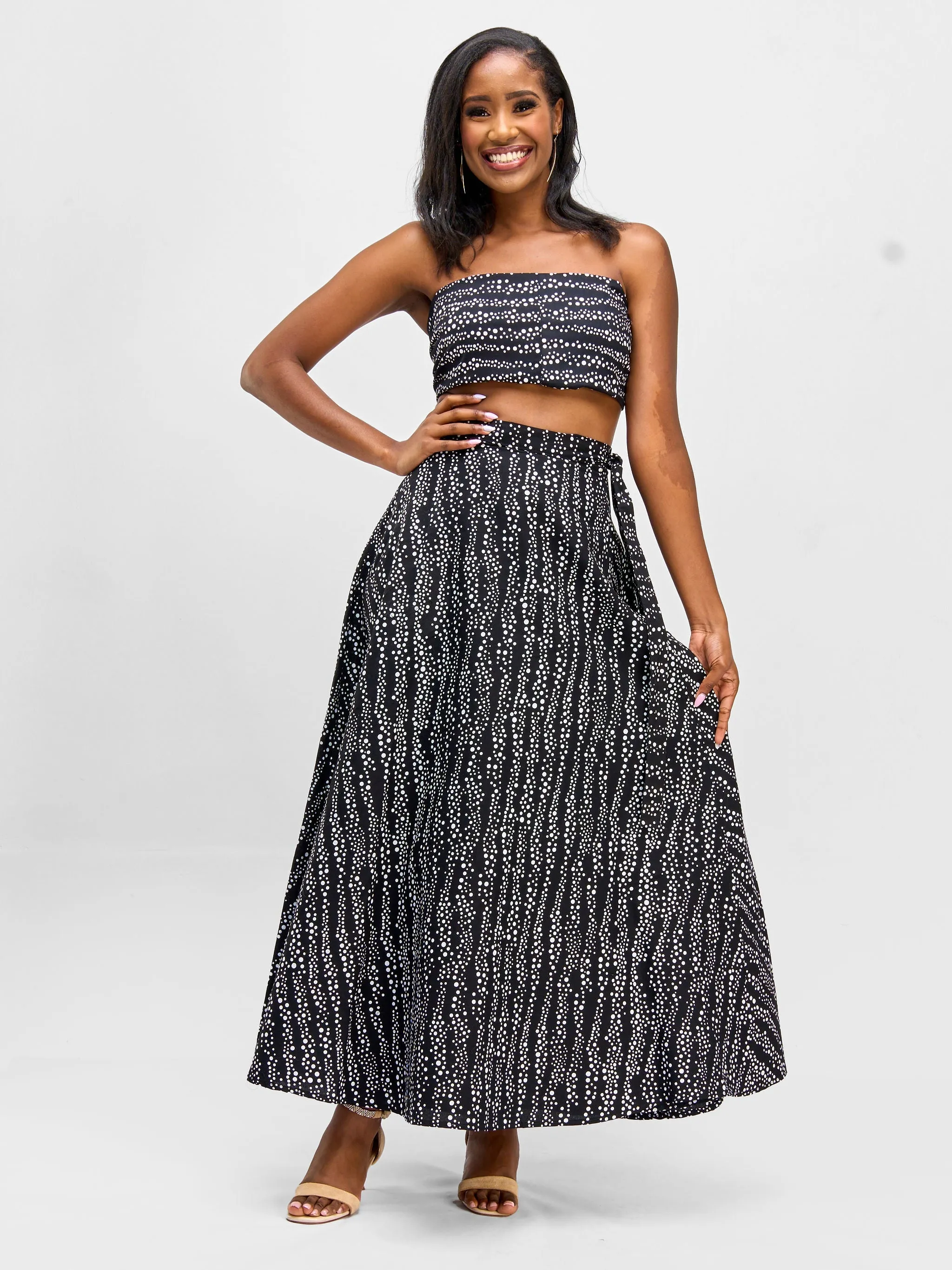 Vivo Long Wrap Skirt - Mvua