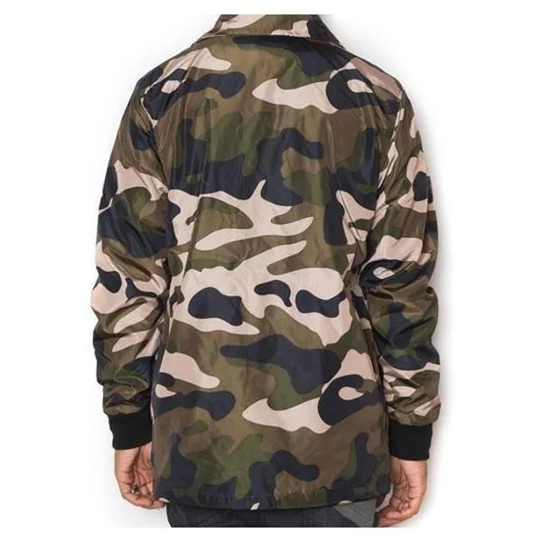 WEIV Olive Camo Coach's Jacket