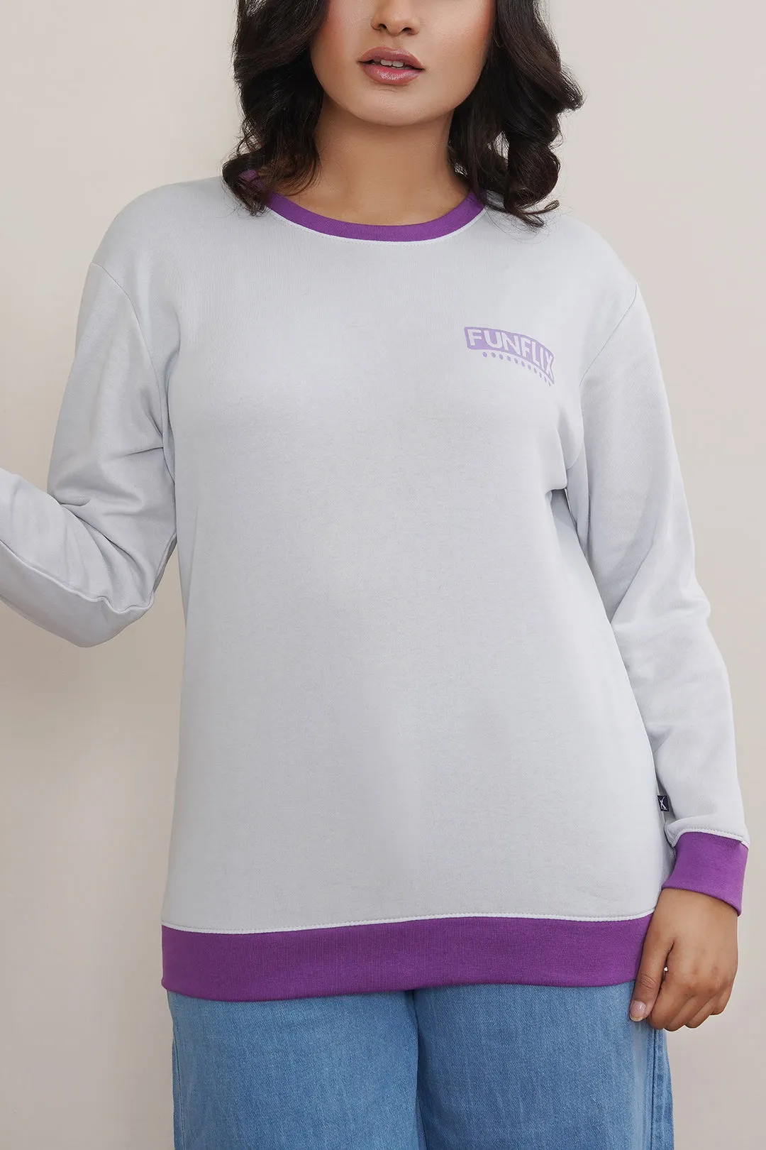 Women Funflix Sweat Shirt