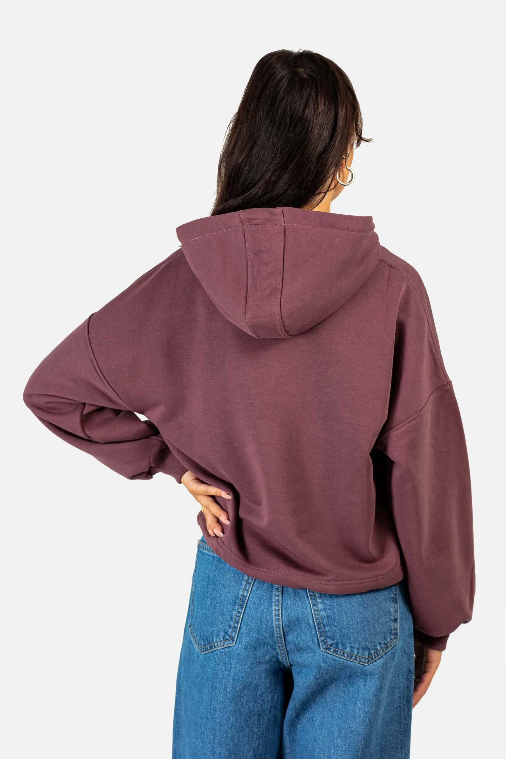 Women Naomi Hoodie - Mauve Purple