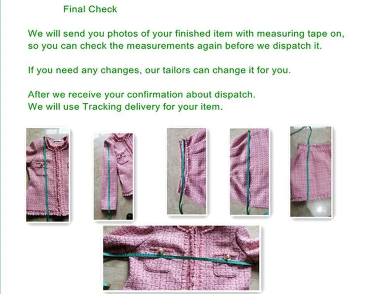 Women's Designer Inspired CUSTOM MADE Hand Made Checked Tweed Jacket Coat Blazer   Shorts Pink