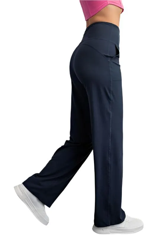 Womens Soft Butter Straight Leg Pants