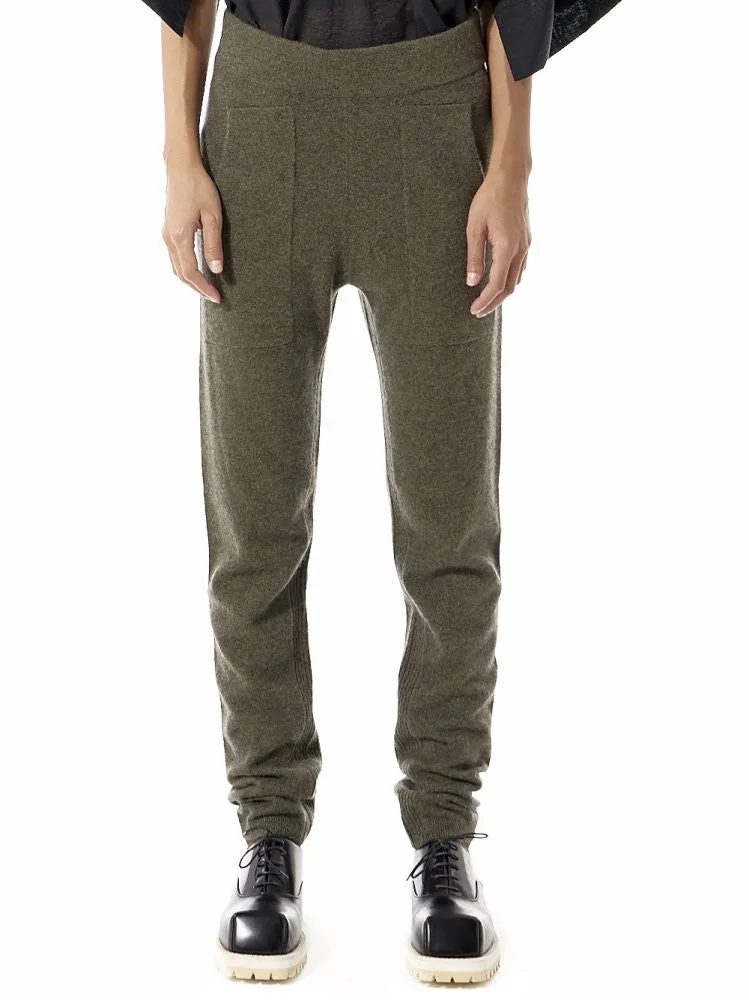 Wool Fine-Knit Jogger (F16.183 ARMY)