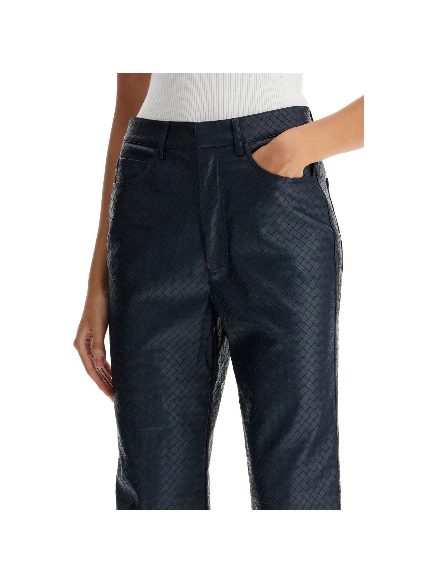 Woven Straight-Leg Trousers