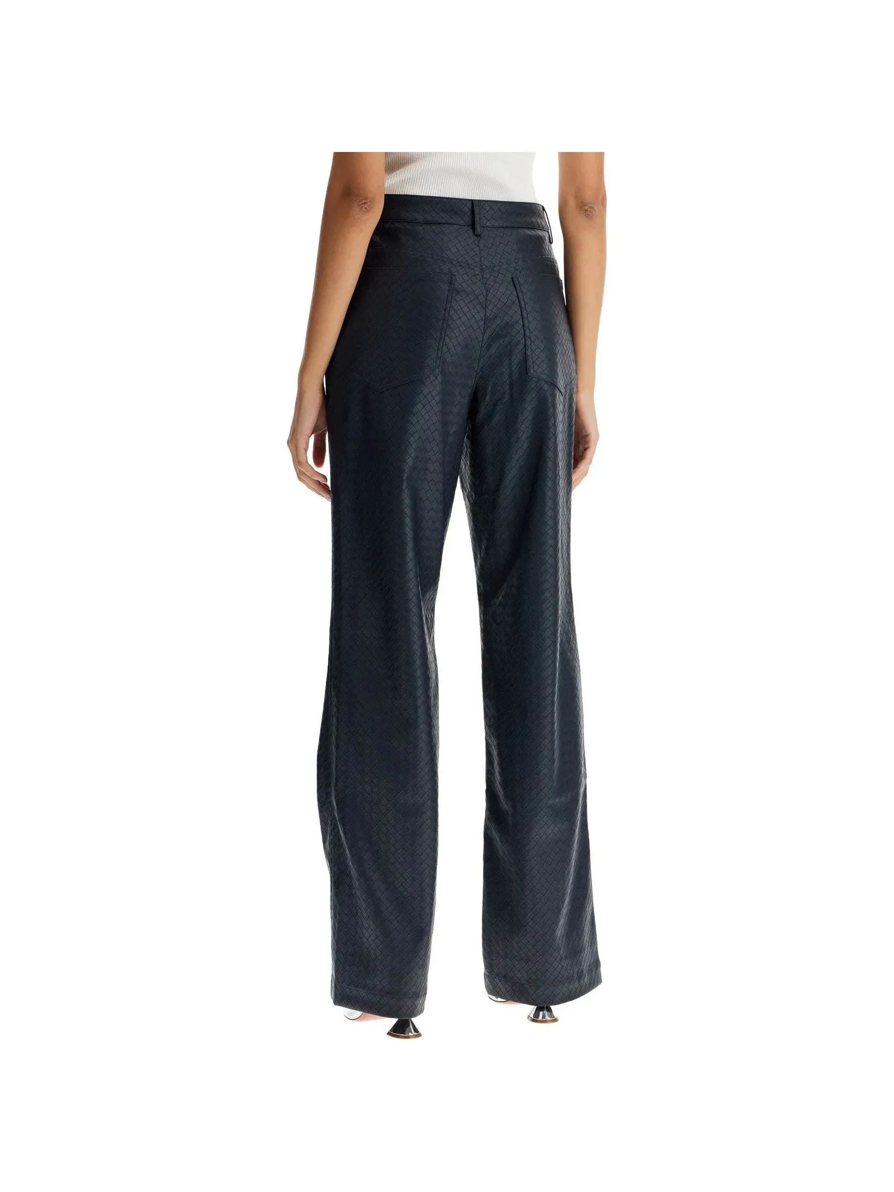 Woven Straight-Leg Trousers