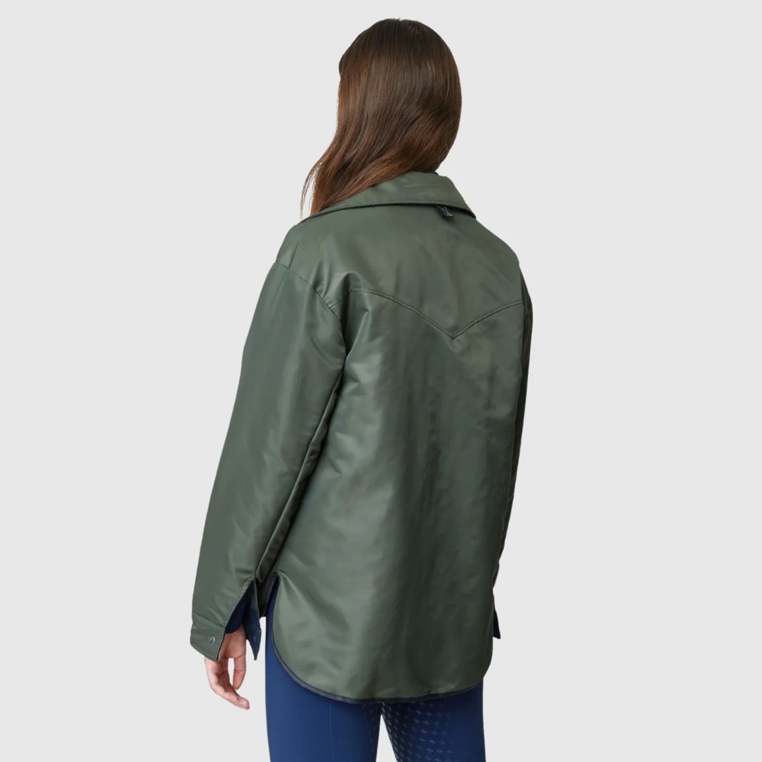 Yagya Ladies Padded Stable Jacket, Green